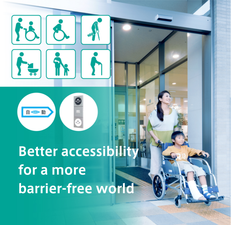 Better accessibility, for a more barrier-free world.